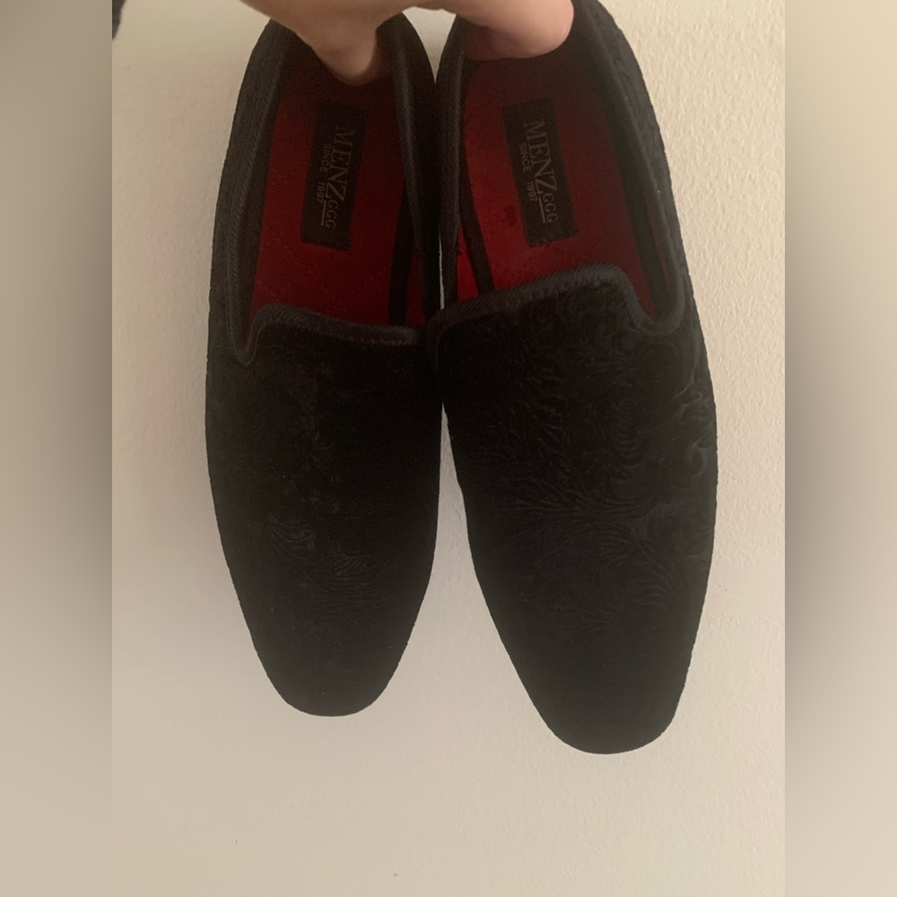 MENZ GGG VELVET LOAFERS